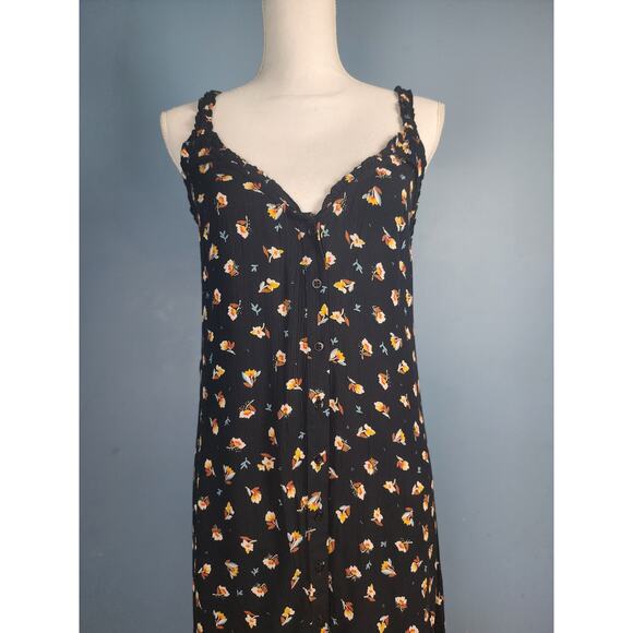 Billabong “Sweet Edges” Midi Dress Floral Print SZ XS - Picture 3 of 9